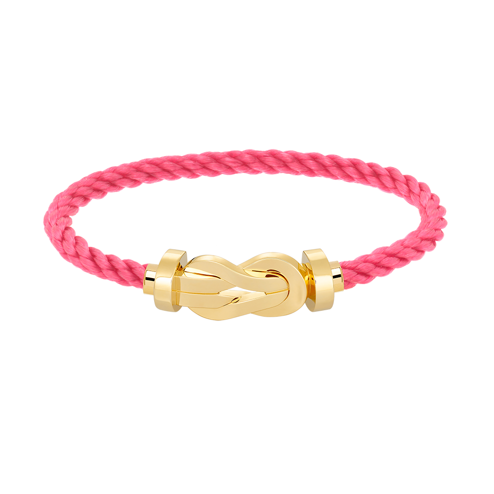 [baslovejewels]CHANCE LARGE 8 FIGURE BUCKLE NO DIAMOND BRACELET GOLD