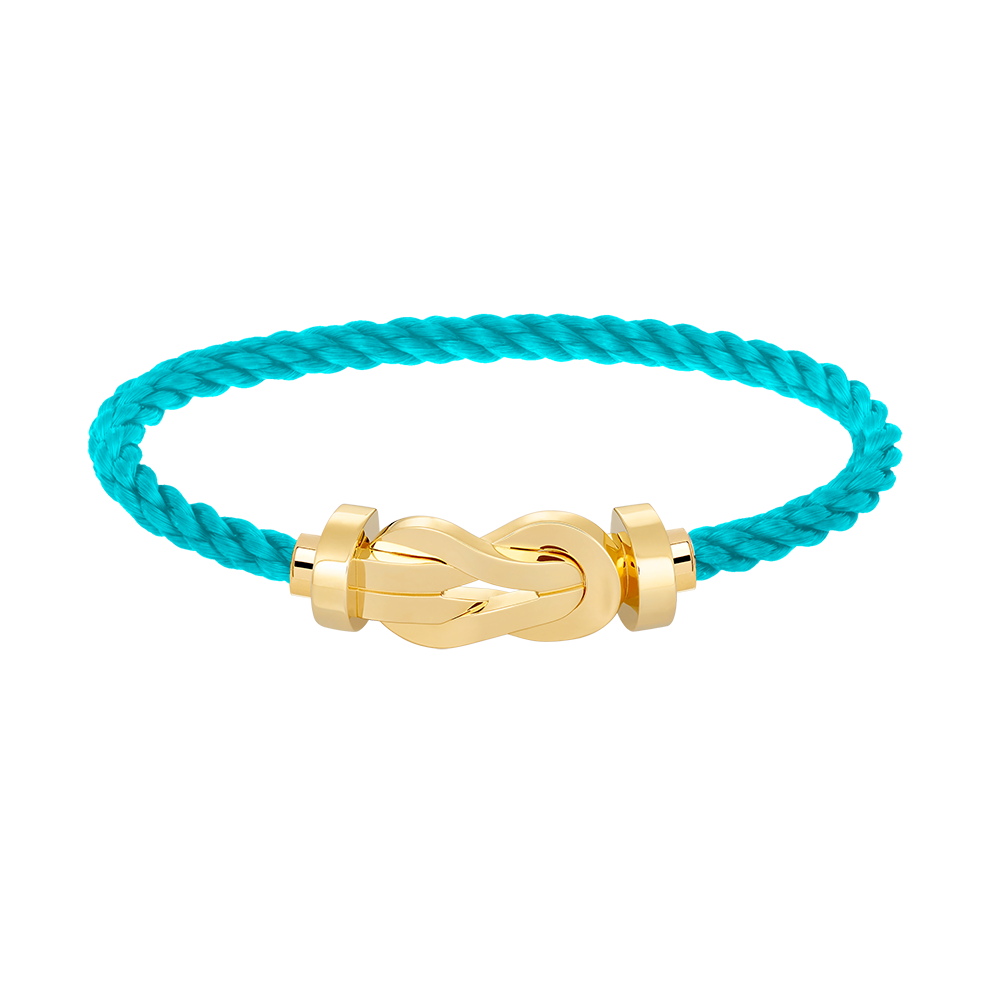 [baslovejewels]CHANCE LARGE 8 FIGURE BUCKLE NO DIAMOND BRACELET GOLD