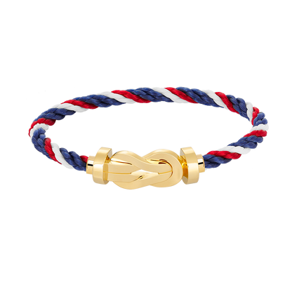 [baslovejewels]CHANCE LARGE 8 FIGURE BUCKLE NO DIAMOND BRACELET GOLD