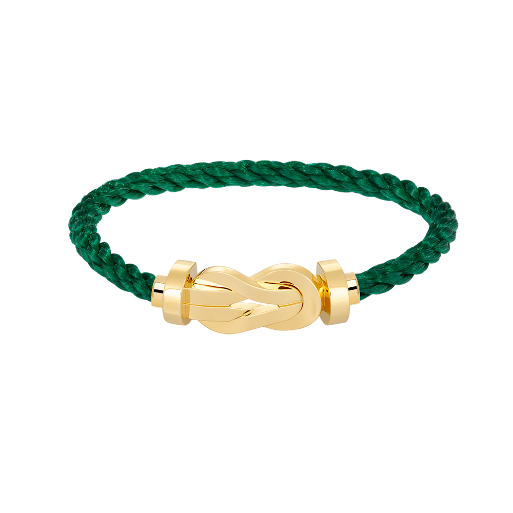 [baslovejewels]CHANCE LARGE 8 FIGURE BUCKLE NO DIAMOND BRACELET GOLD