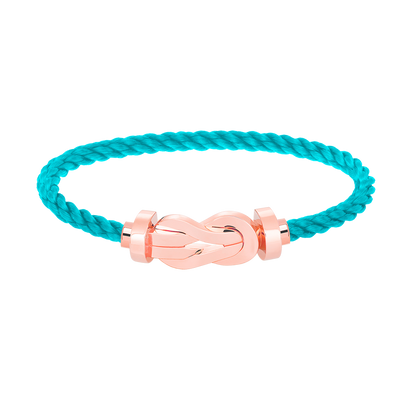 [baslovejewels]CHANCE LARGE 8 FIGURE BUCKLE NO DIAMOND BRACELET ROSE GOLD