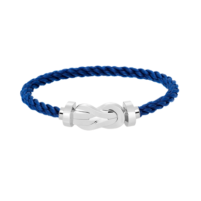 [baslovejewels]CHANCE LARGE 8 FIGURE BUCKLE NO DIAMOND BRACELET SILVER