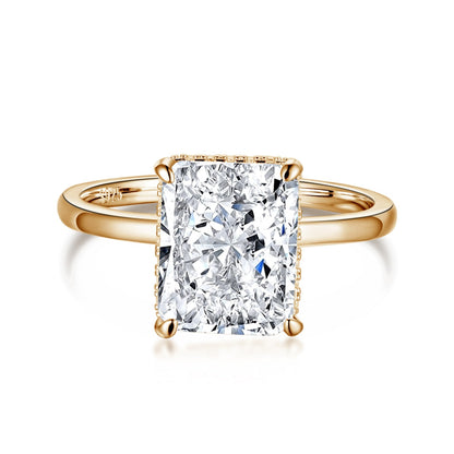 [baslovejewels]4.0 Carat Ornate Enchanting Radiand Cut Banquet Ring