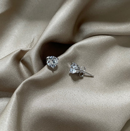 [baslovejewels]Dainty Round Shape Earrings