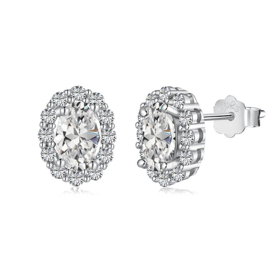 [baslovejewels]Delicate Unique Oval Cut Daily Earrings