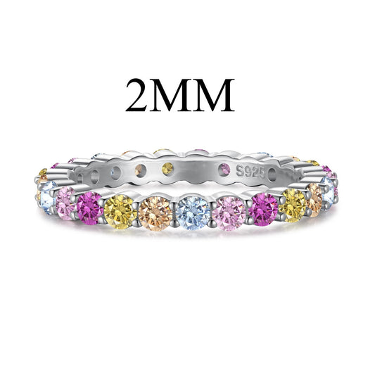[baslovejewels]Dazzling Resplendent Round Cut Party Ring