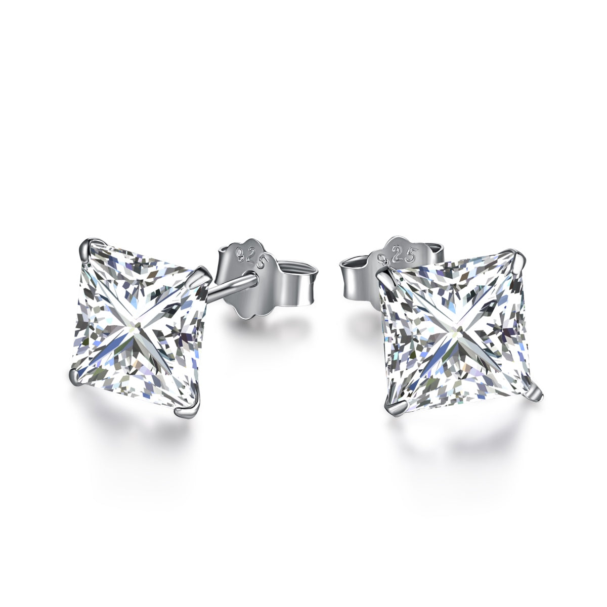 [baslovejewels]Ornate Square Shape Earrings