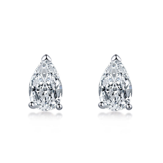 [baslovejewels]Ornate Water Drop Shape Earrings