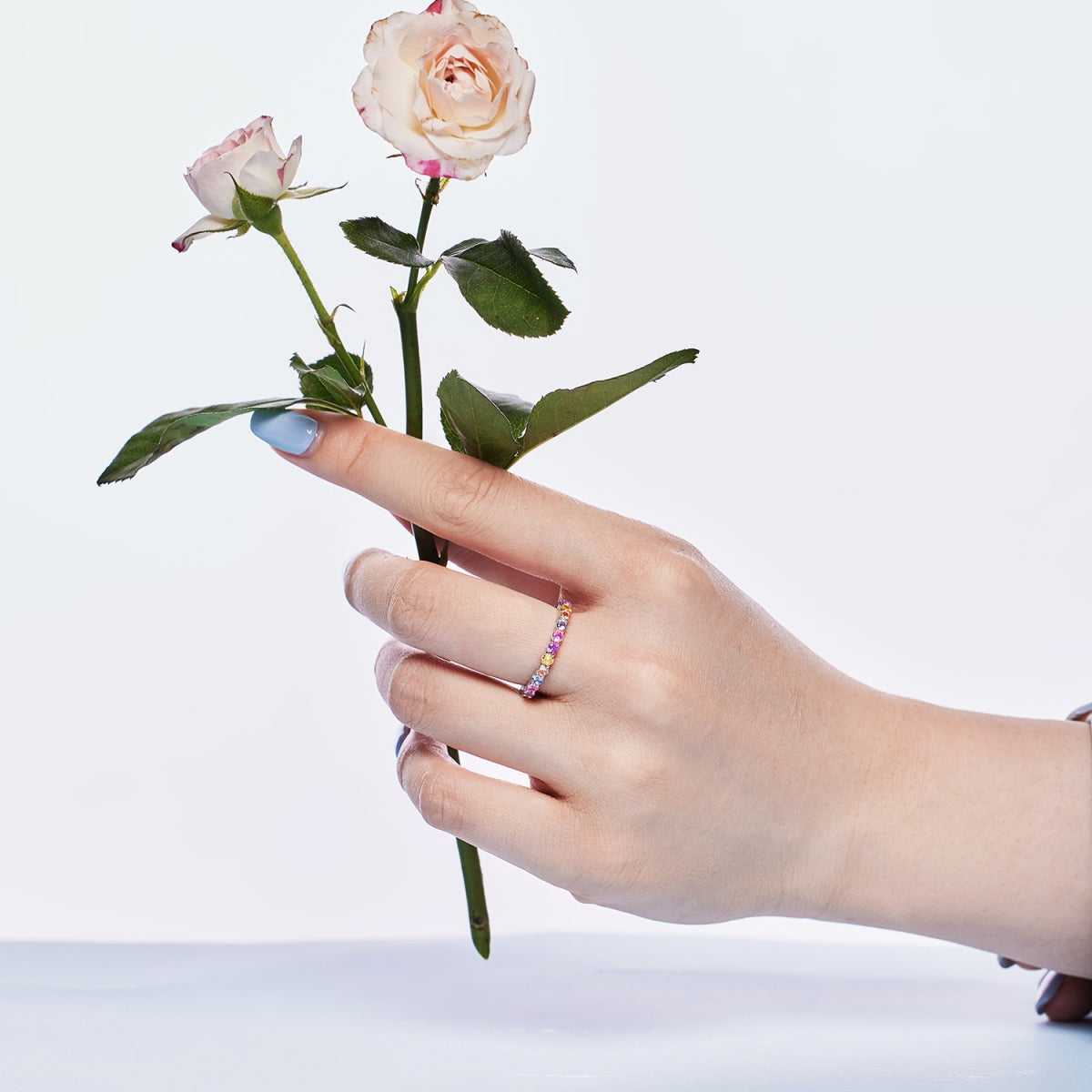 [baslovejewels]Dazzling Resplendent Round Cut Party Ring