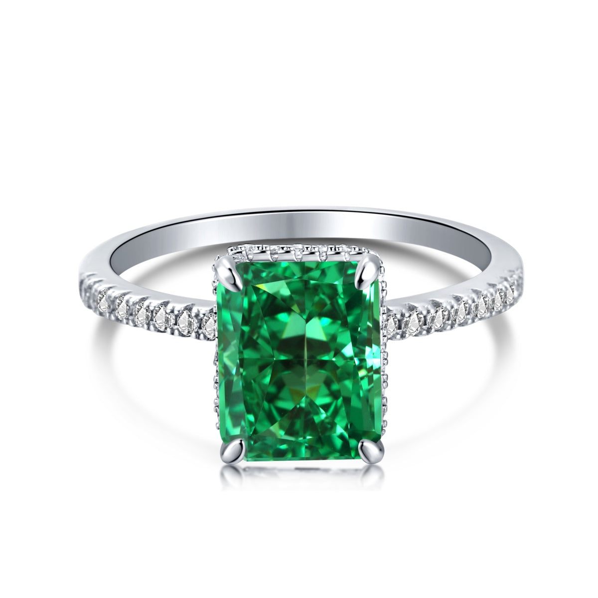 [baslovejewels]4.0 Carat Luxurious Engagement Ring