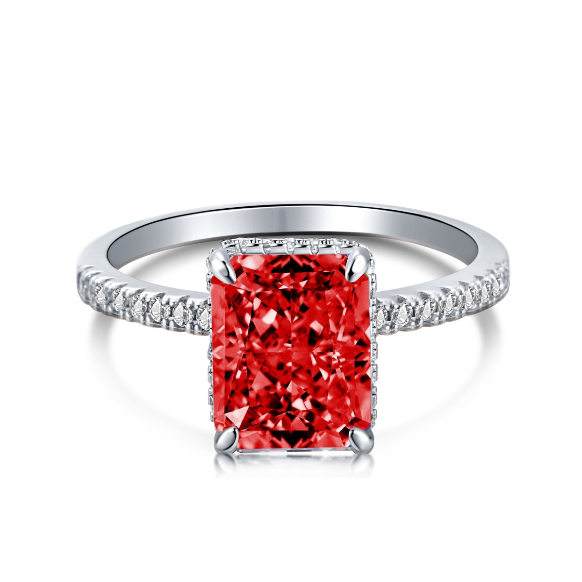 [baslovejewels]4.0 Carat Luxurious Engagement Ring