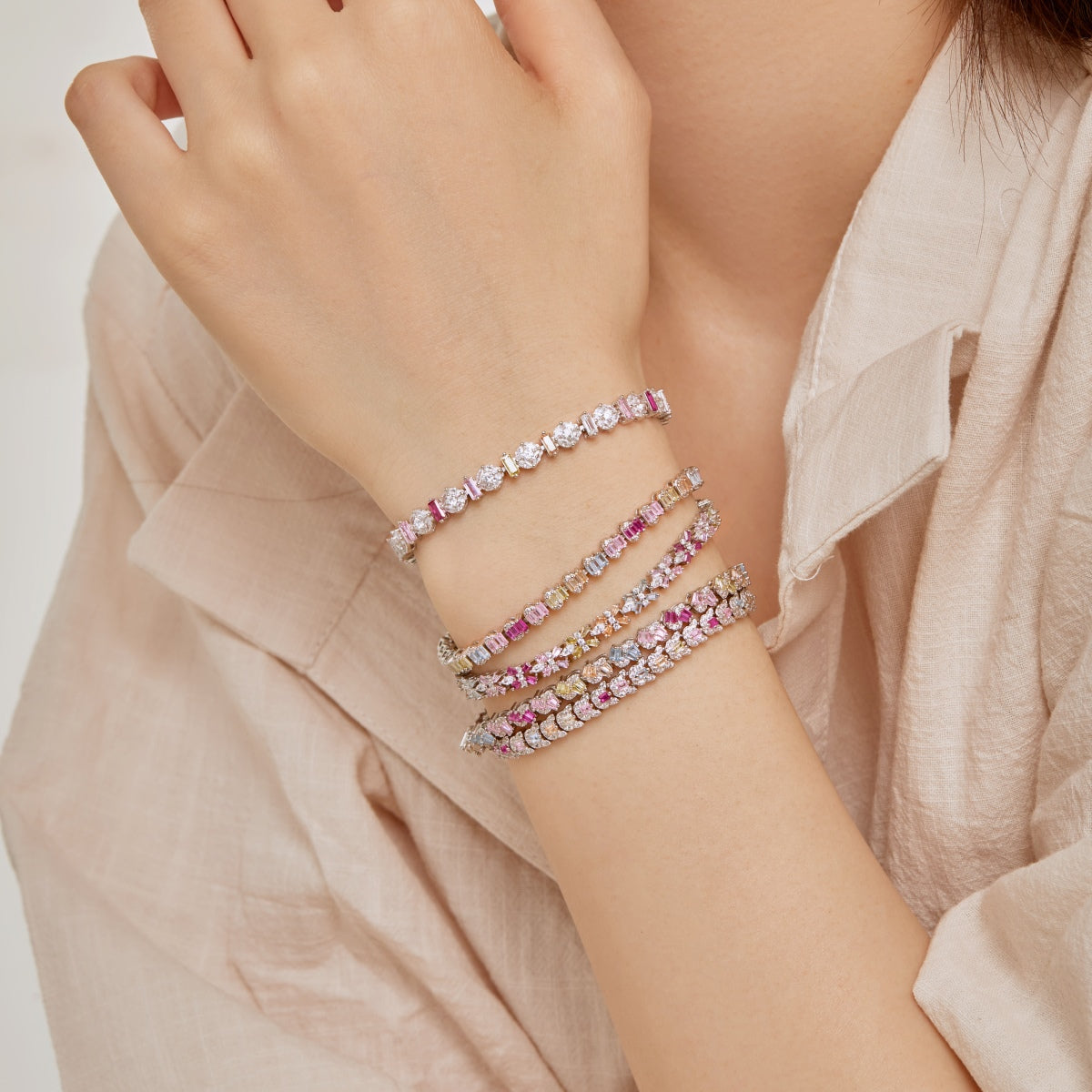 [baslovejewels]Unique Colorful Butterfly Shape Party Bracelet