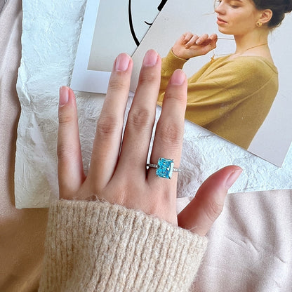 [baslovejewels]4.0 Carat Luxurious Engagement Ring