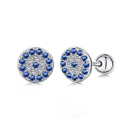 [baslovejewels]Devil's Eye Ear Bone Nail Earrings