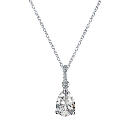 [baslovejewels]Delicate Water Drop Shape Fashion Necklace