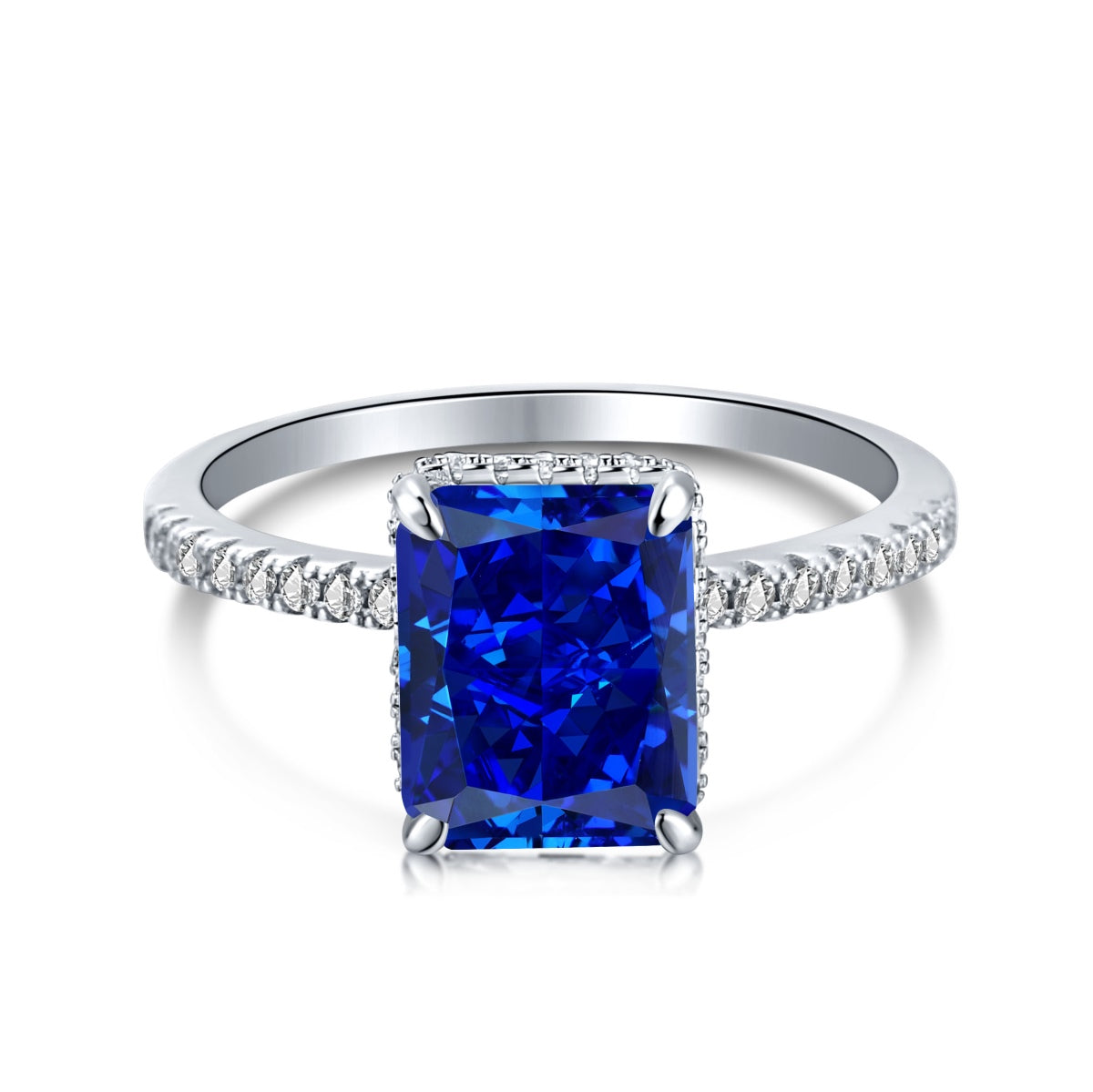 [baslovejewels]4.0 Carat Luxurious Engagement Ring