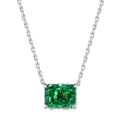 [baslovejewels]Luxurious Square Shape Colorful Necalack