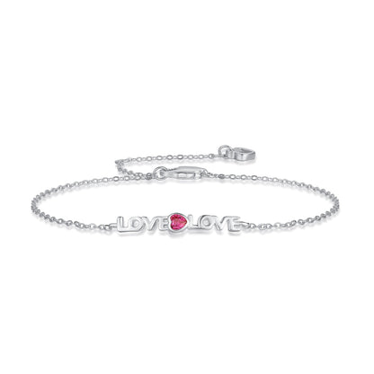 [baslovejewels]Romantic Heart Shape Lover Bracelet