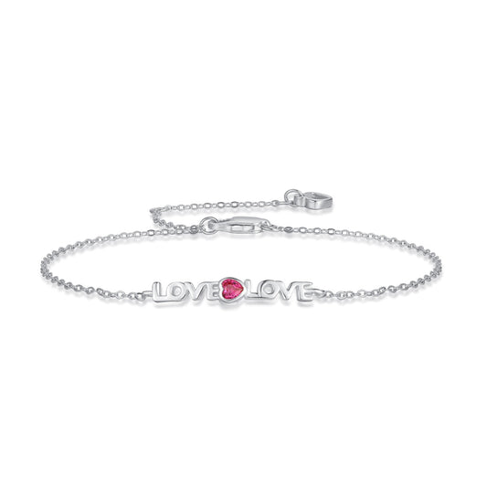 [baslovejewels]Romantic Heart Shape Lover Bracelet