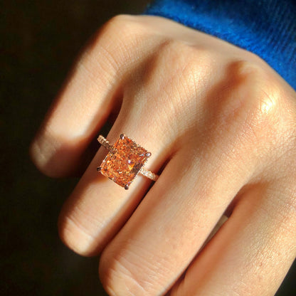 [baslovejewels]4.0 Carat Luxurious Engagement Ring