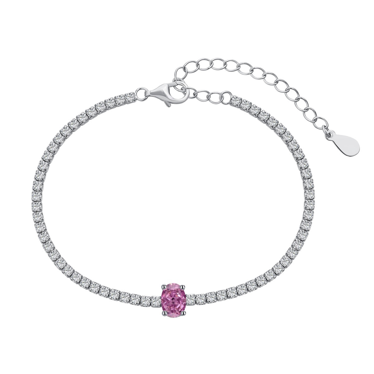 [baslovejewels]0.75 Carat Exquisite Oval Cut Daily Bracelet