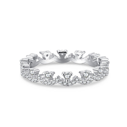 [baslovejewels]Elegant Resplendent Round Shape Party Ring