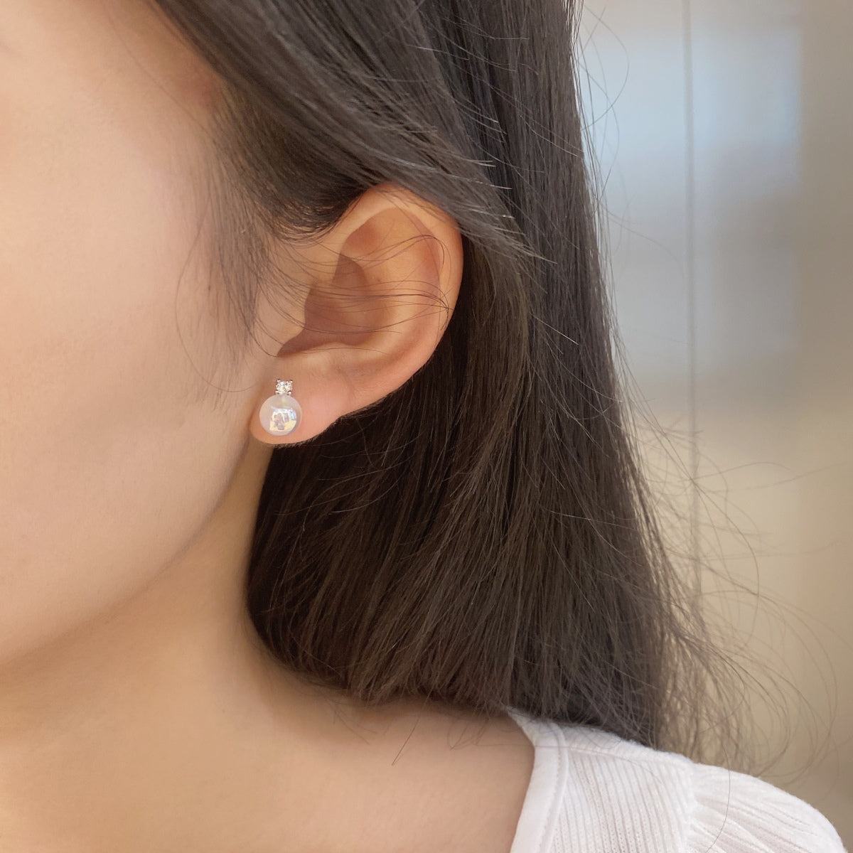 [baslovejewels]Symphony Mermaid Pearl Earrings