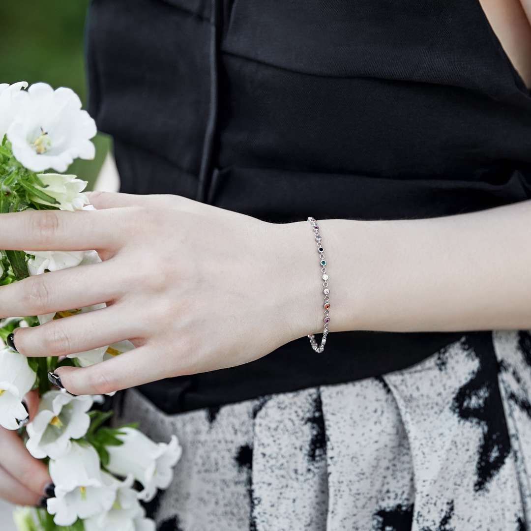 [baslovejewels]Colorful Bead Array Bracelet