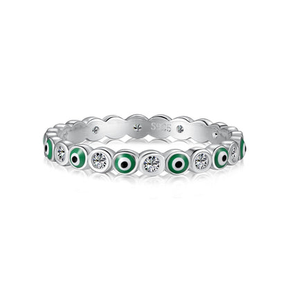[baslovejewels]Sparkling Vibrant Round Shape Daily Ring
