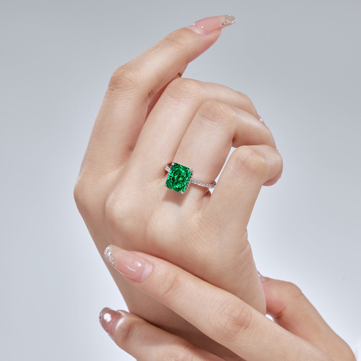 [baslovejewels]4.0 Carat Luxurious Engagement Ring