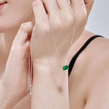 [baslovejewels]Luxurious Square Shape Colorful Necalack