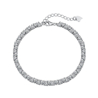 [baslovejewels]Dazzling Romantic Heart Shape Lover Bracelet