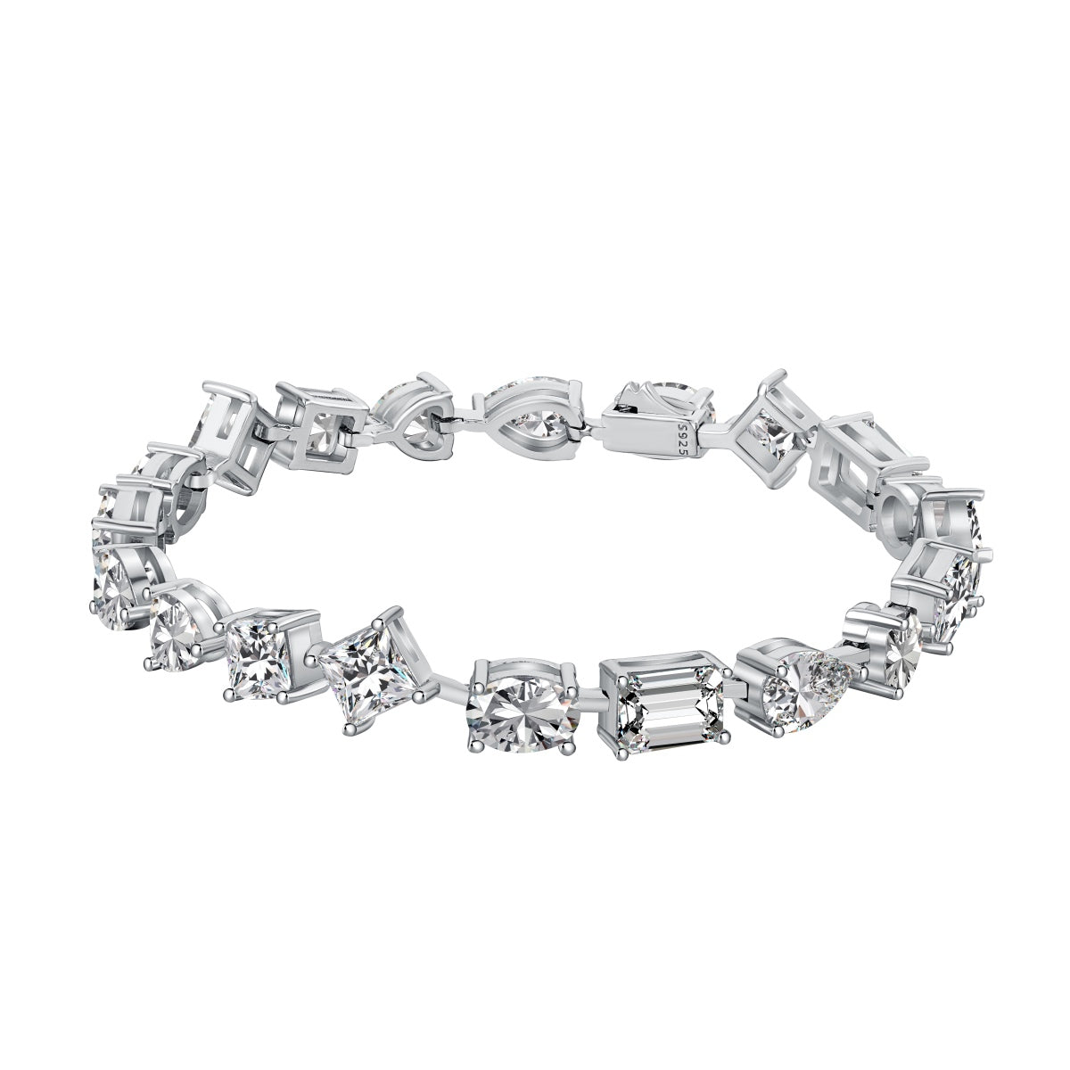 [baslovejewels]Unique Exquisite Multi Cut Daily Bracelet