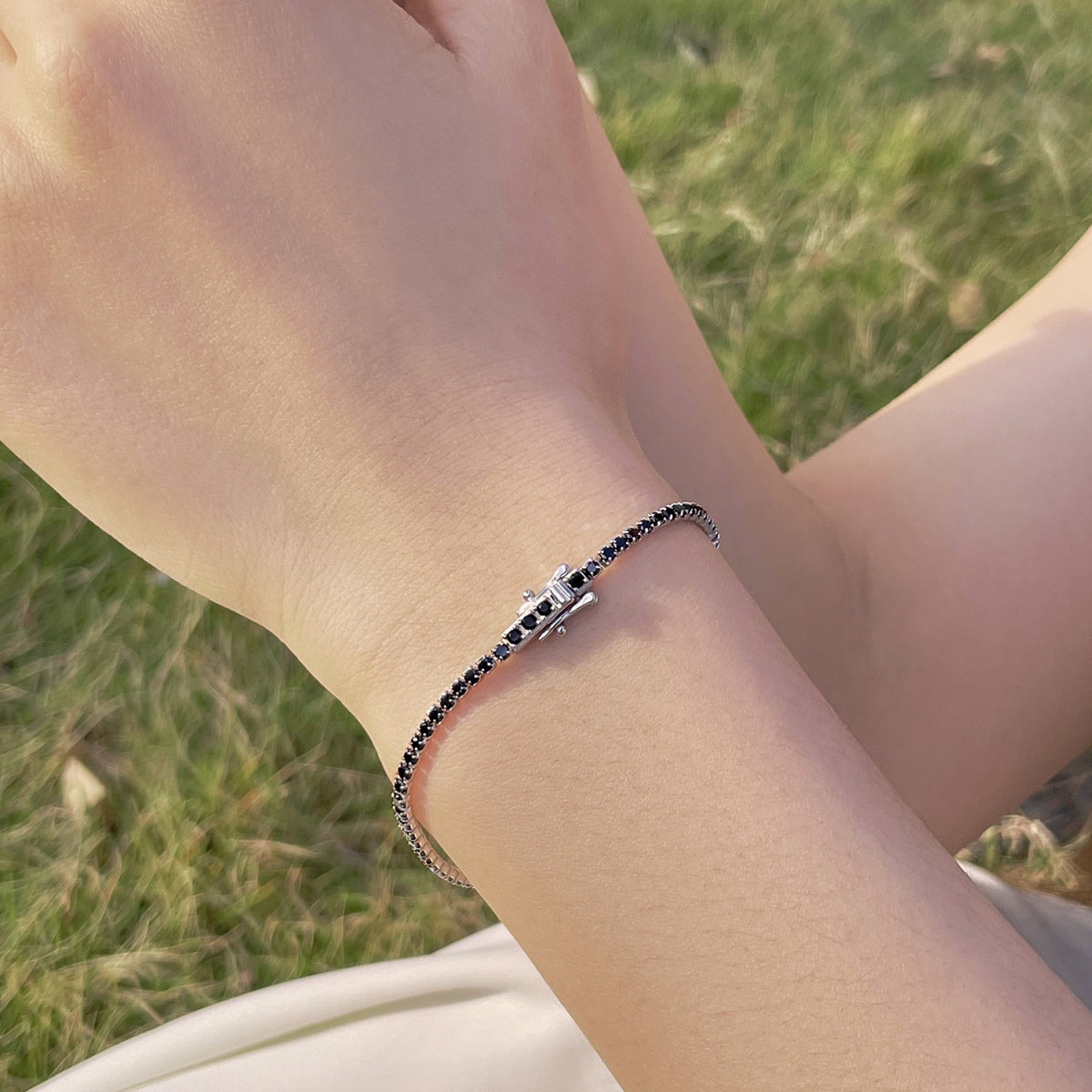 [baslovejewels]Radiant Colorful Round Cut Party Bracelet
