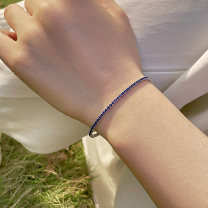 [baslovejewels]Radiant Colorful Round Cut Party Bracelet
