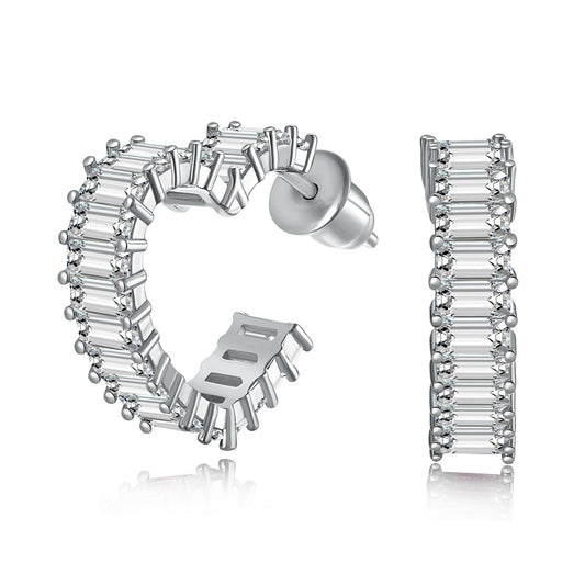 [baslovejewels]Radiant Heart Cutout Earrings