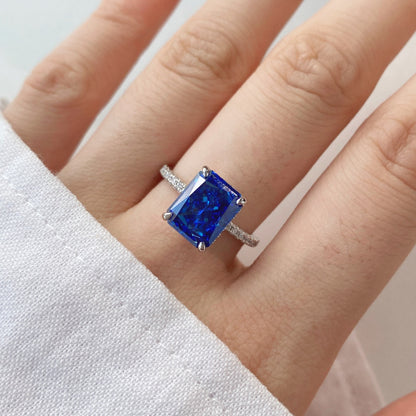 [baslovejewels]4.0 Carat Luxurious Engagement Ring