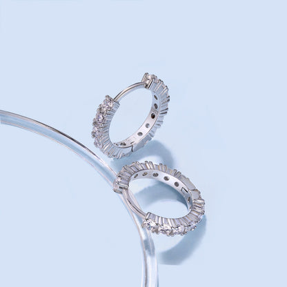 [baslovejewels]Radiant Colorful Round Cut Earrings
