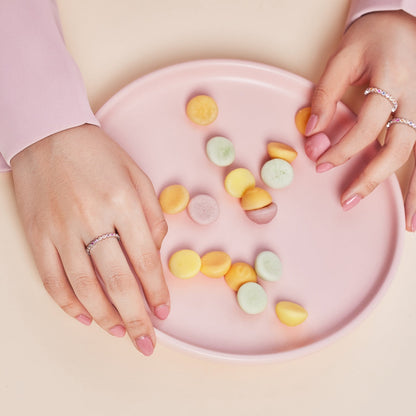 [baslovejewels]Exquisite Colorful Round Cut Party Ring