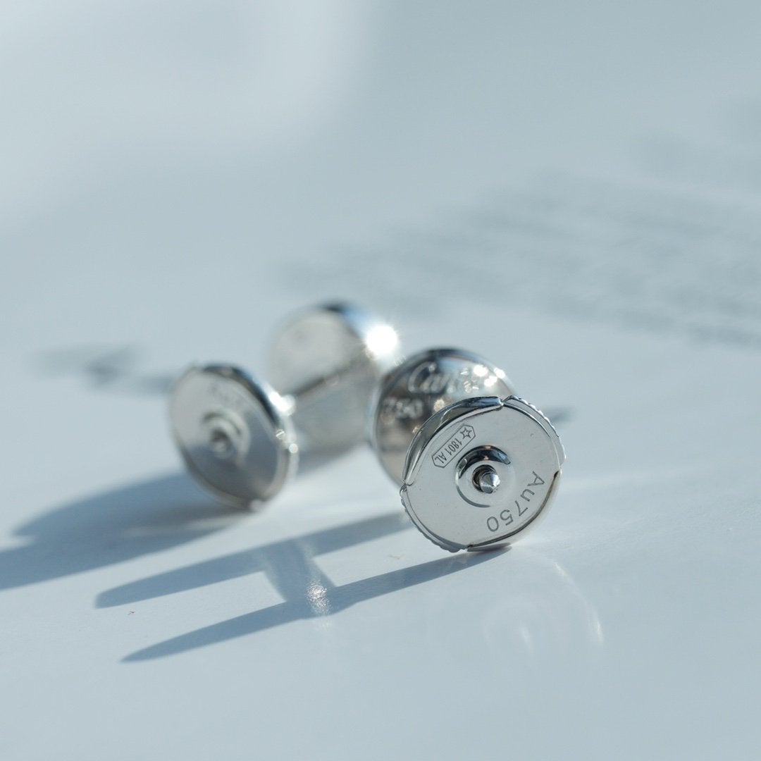 [baslovejewels]LOVE EARRINGS SILVER 10MM