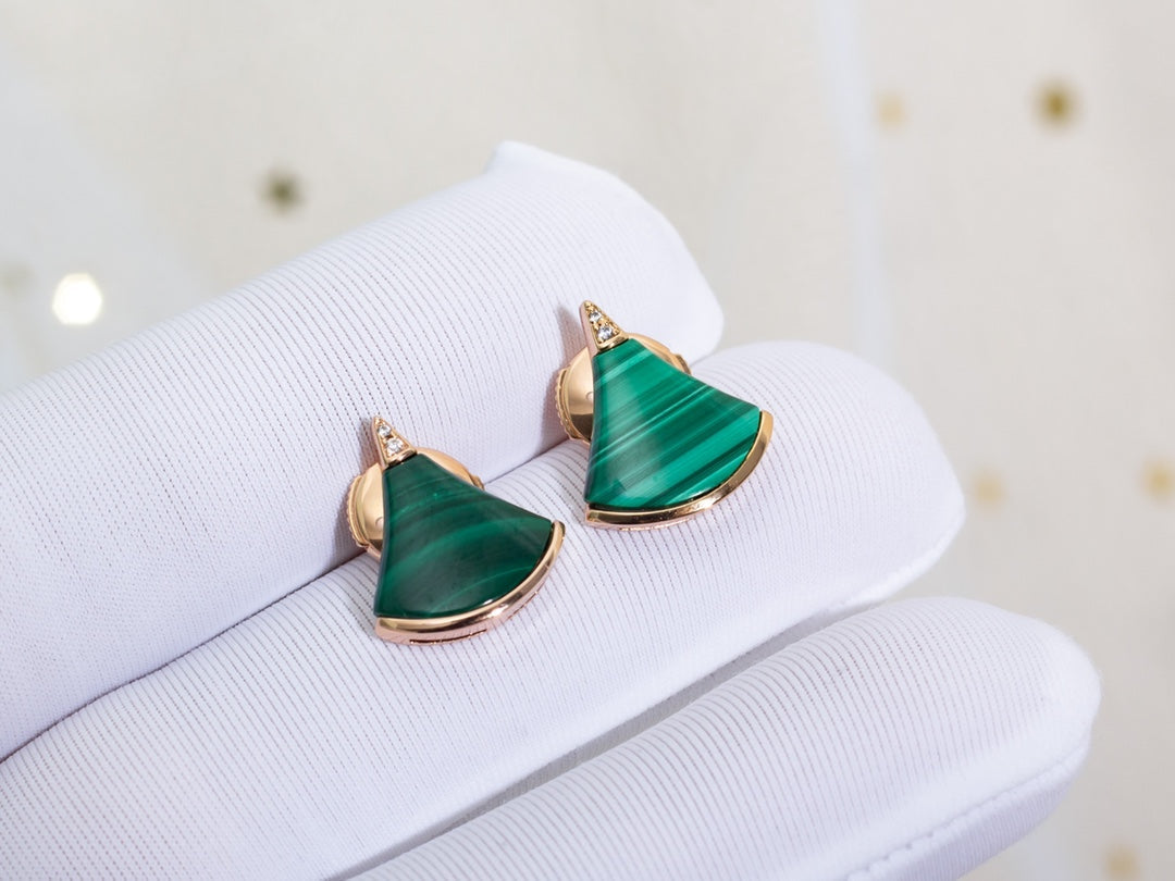 [baslovejewels]DIVAS DREAM EARRINGS PINK GOLD