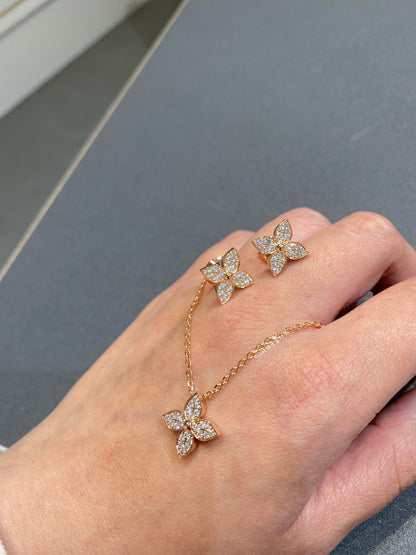 [baslovejewels]STAR DIAMOND NECKALCE