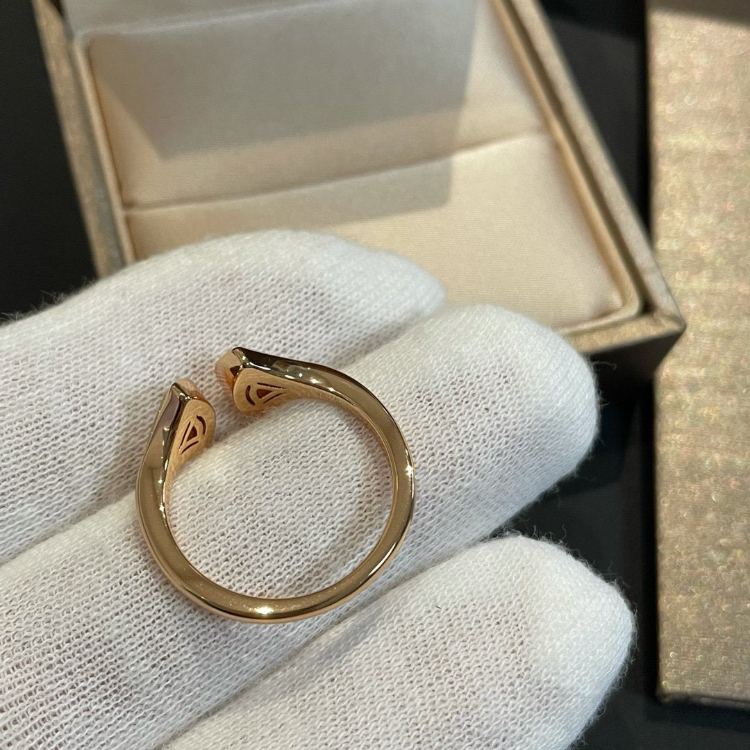 [baslovejewels]DREAM MOP DIAMOND OPEN RING
