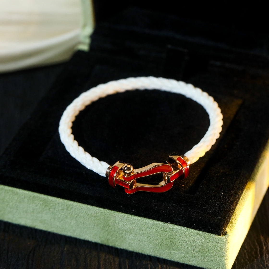 [baslovejewels]FORCE 10 WHITE TEXTILE DIAMOND PAVED