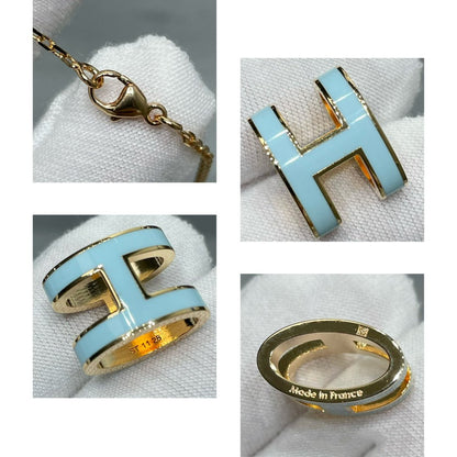 [baslovejewels]POP H SKY BLUE NECKLACE