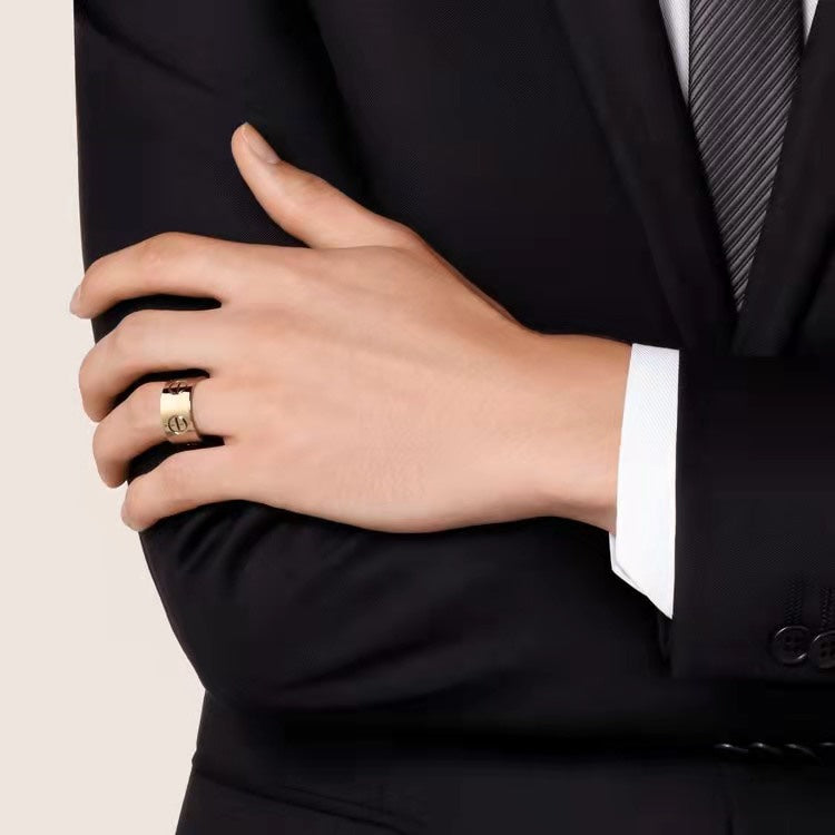 [baslovejewels]LOVE 11MM LARGE RING
