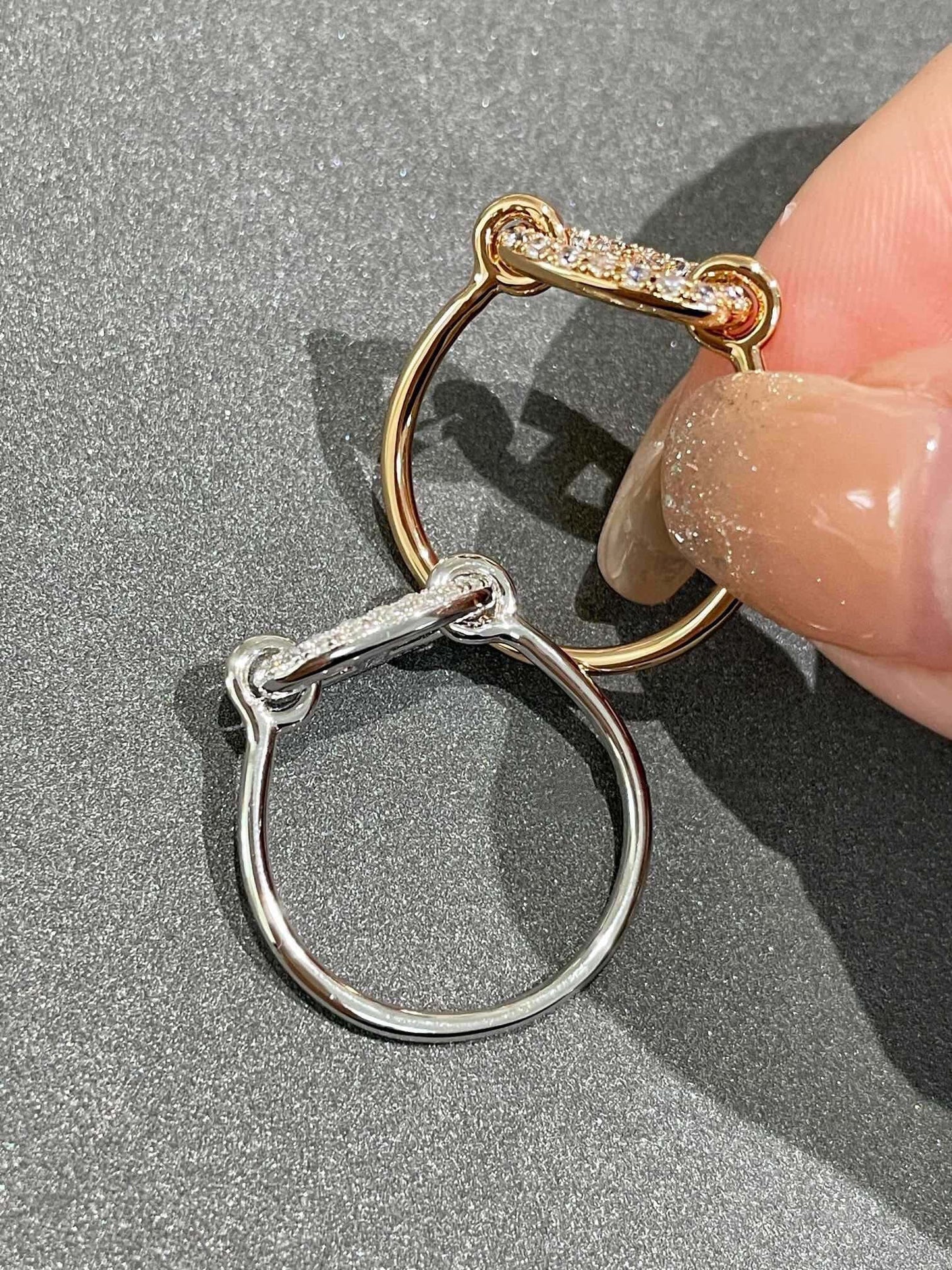 [baslovejewels]RONDE SMALL DIAMOND RING