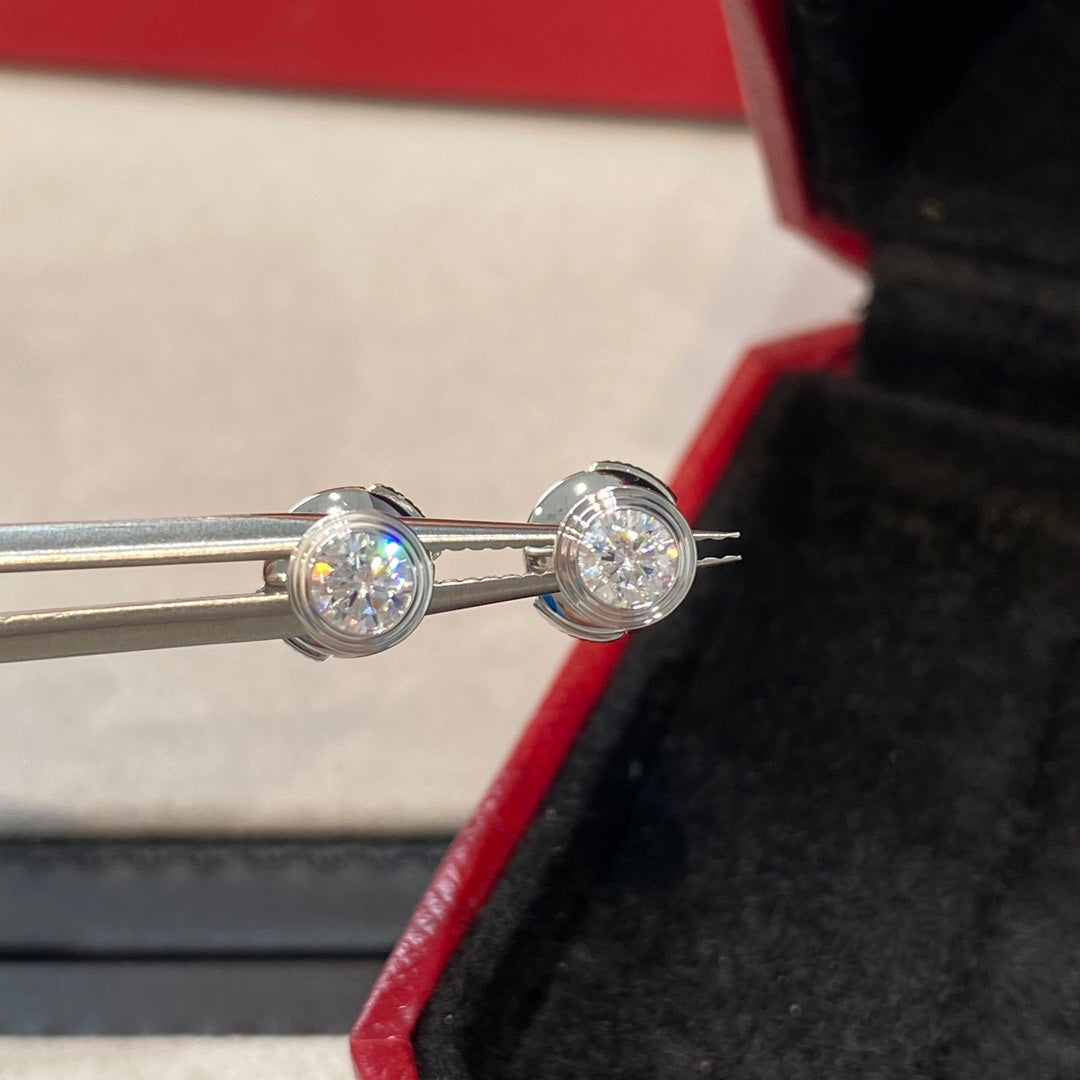 [baslovejewels]DAMOUR DIAMOND EARRINGS