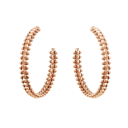 [baslovejewels]CLASH LARGE HOOP EARRINGS
