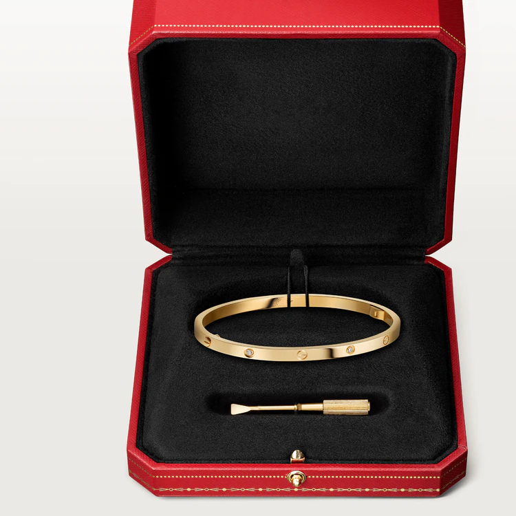 [baslovejewels]LOVE BRACELET 3.65MM 6 DIAMONDS